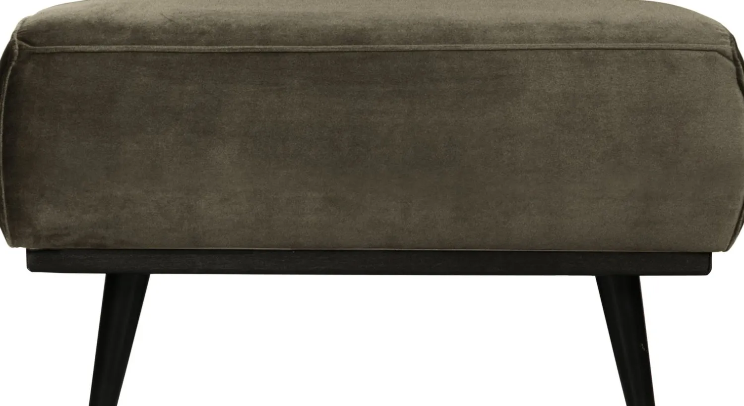 Hockers|Poefs-WOOOD Statement Hocker Warm Green