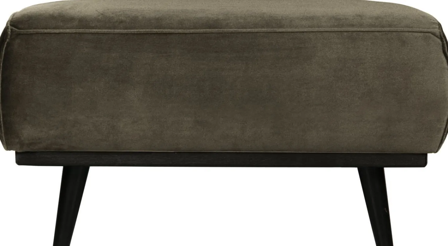 Hockers|Poefs-WOOOD Statement Hocker Warm Green