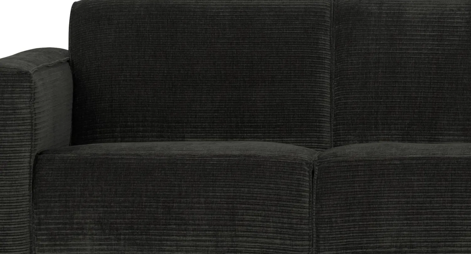 Zitbanken-WOOOD Statement Rib 3-Zitsbank Graphite