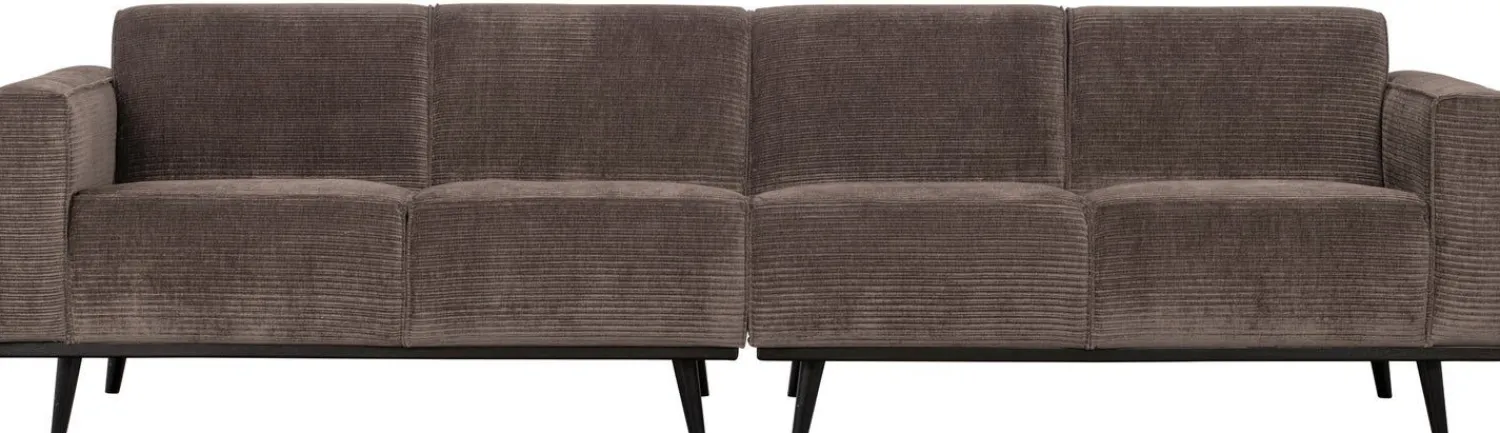 Zitbanken-WOOOD Statement Rib 4-zitsbank Taupe