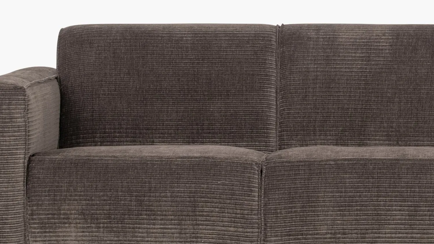 Zitbanken-WOOOD Statement Rib 4-zitsbank Taupe