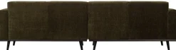 Zitbanken-WOOOD Statement Rib 4-zitsbank Warm Green