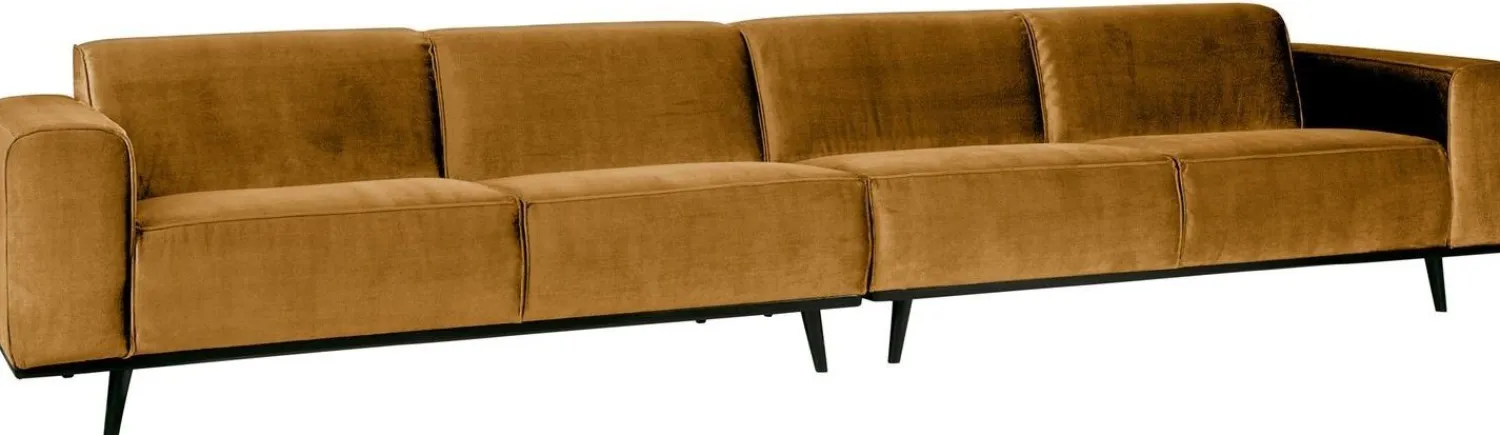 Zitbanken-WOOOD Statement XL 4-Zitsbank Honey Yellow