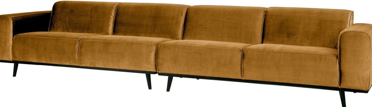Zitbanken-WOOOD Statement XL 4-Zitsbank Honey Yellow