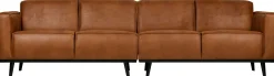 Zitbanken-WOOOD Statement XL 4-zitsbank Cognac