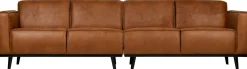 Zitbanken-WOOOD Statement XL 4-zitsbank Cognac
