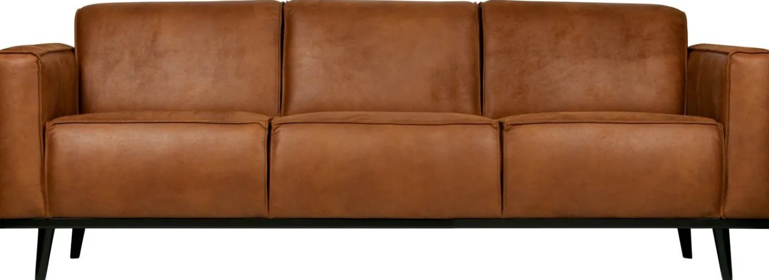 Zitbanken-WOOOD Statement 3-Zitsbank Cognac