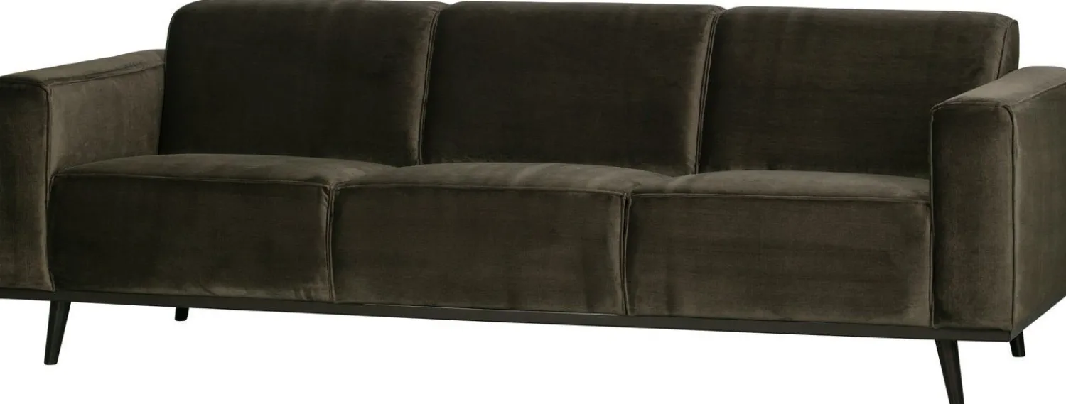 Zitbanken-WOOOD Statement 3-Zitsbank Warm Green