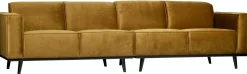 Zitbanken-WOOOD Statement 4-zitsbank Honey Yellow