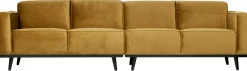 Zitbanken-WOOOD Statement 4-zitsbank Honey Yellow