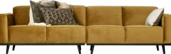 Zitbanken-WOOOD Statement 4-zitsbank Honey Yellow