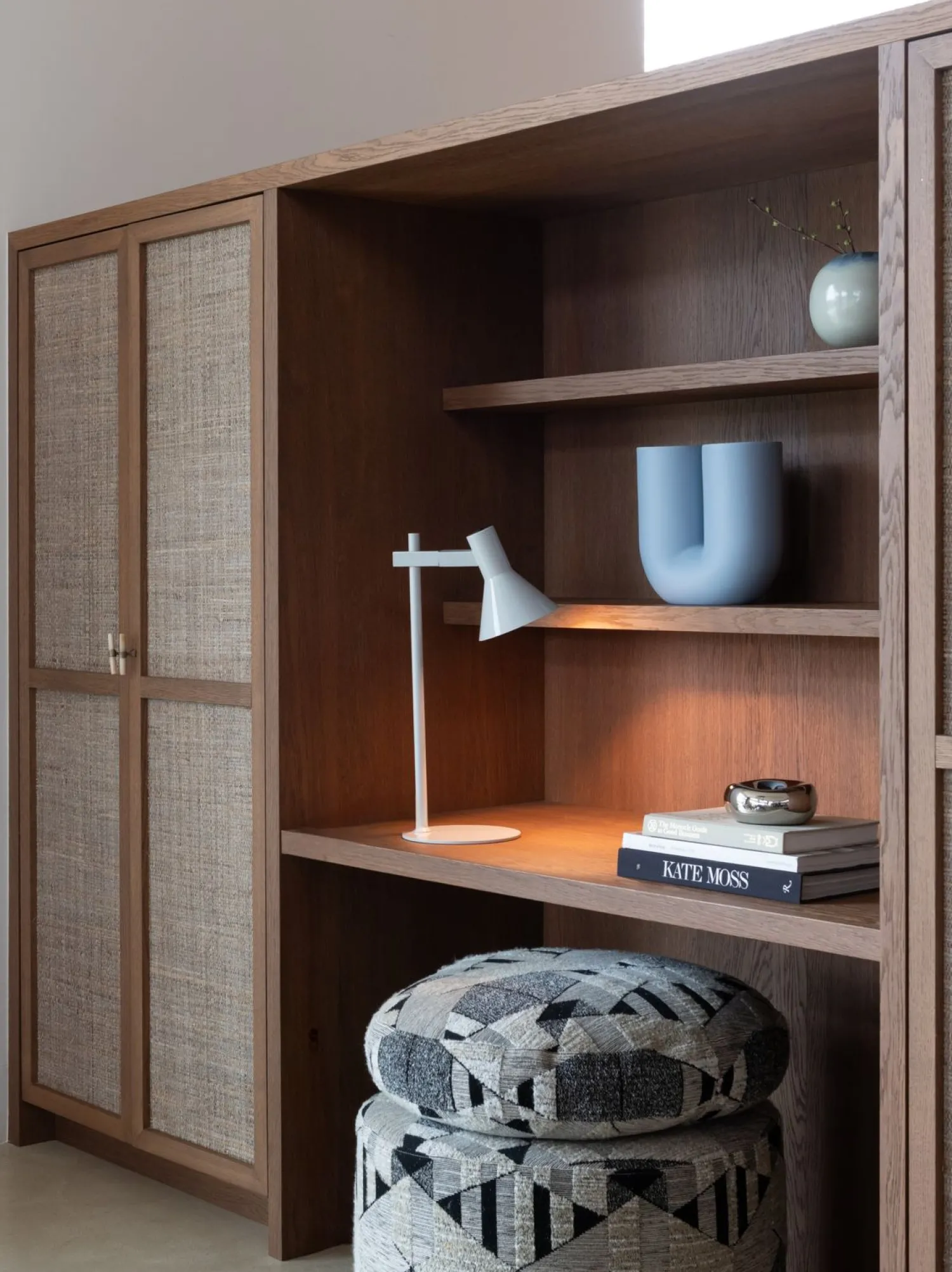 Moderne Tafellampen|Tafellampen-It's about RoMi Stavanger Tafellamp Light Grey