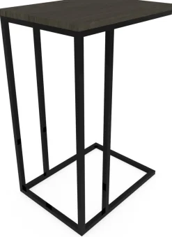 Industriële Bijzettafels-Eijerkamp Collectie Steel Bijzettafel Zwart