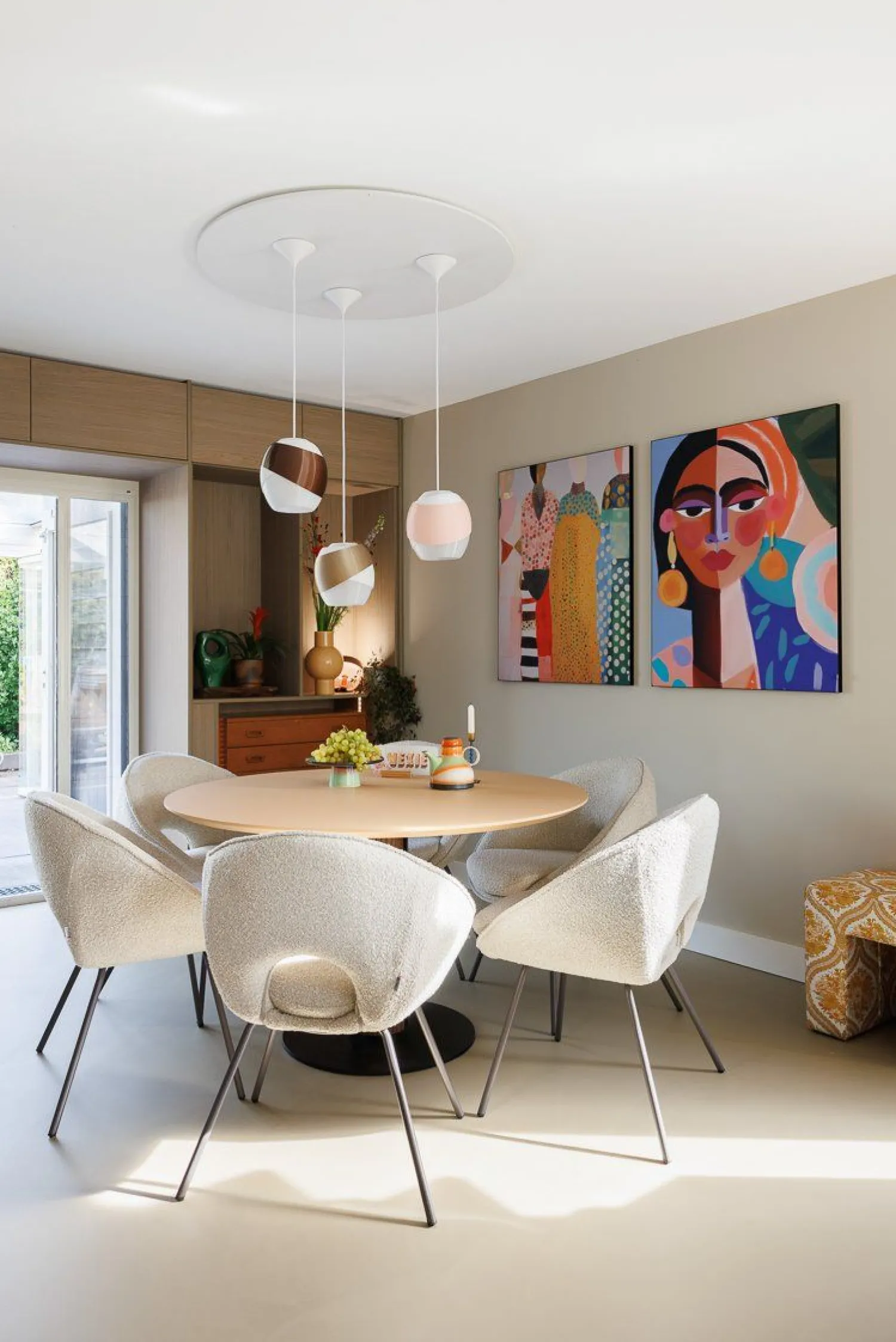 Houten Eettafels|Organische Eettafels-Bree's New World Steely Eettafel Naturel