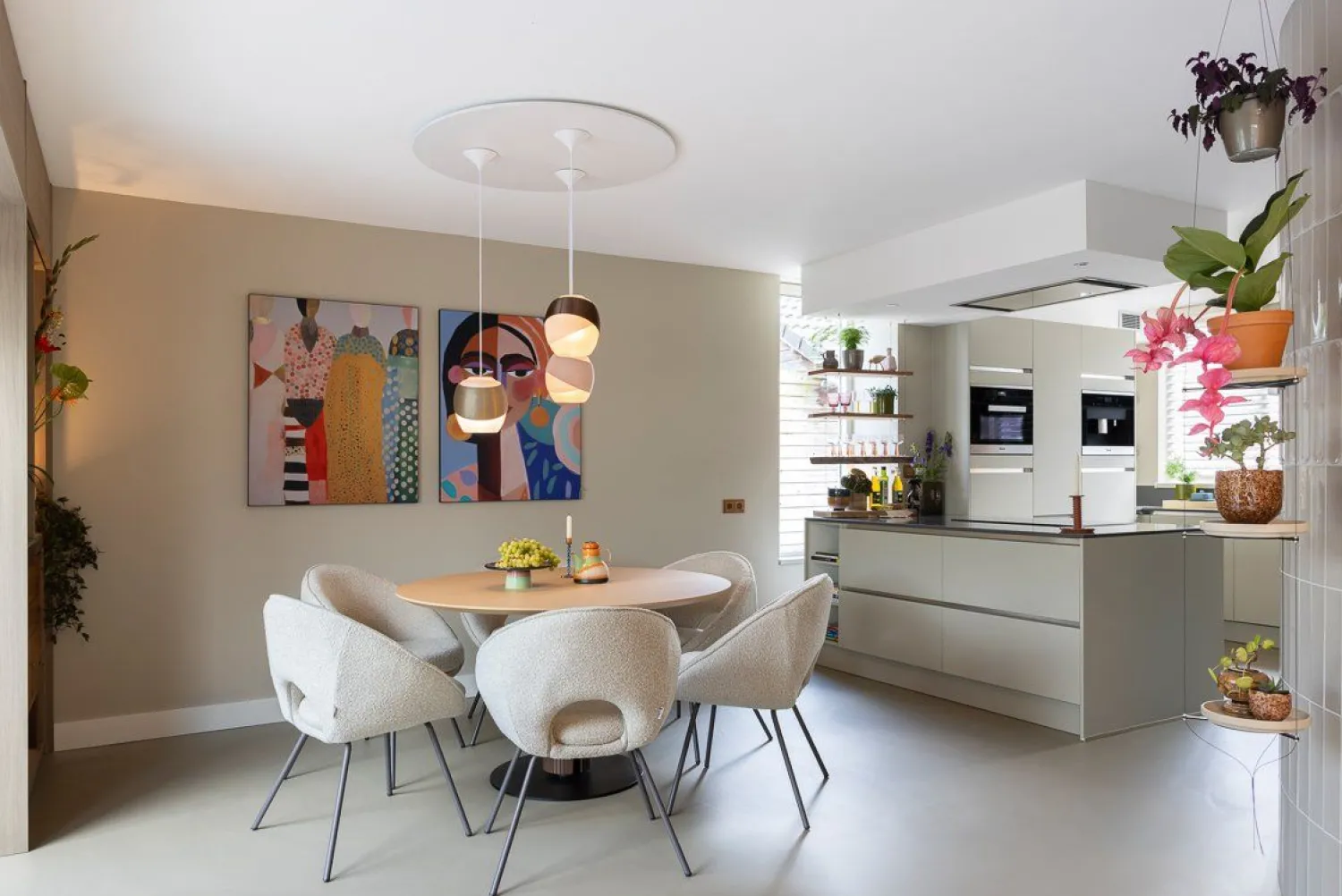 Houten Eettafels|Organische Eettafels-Bree's New World Steely Eettafel Naturel