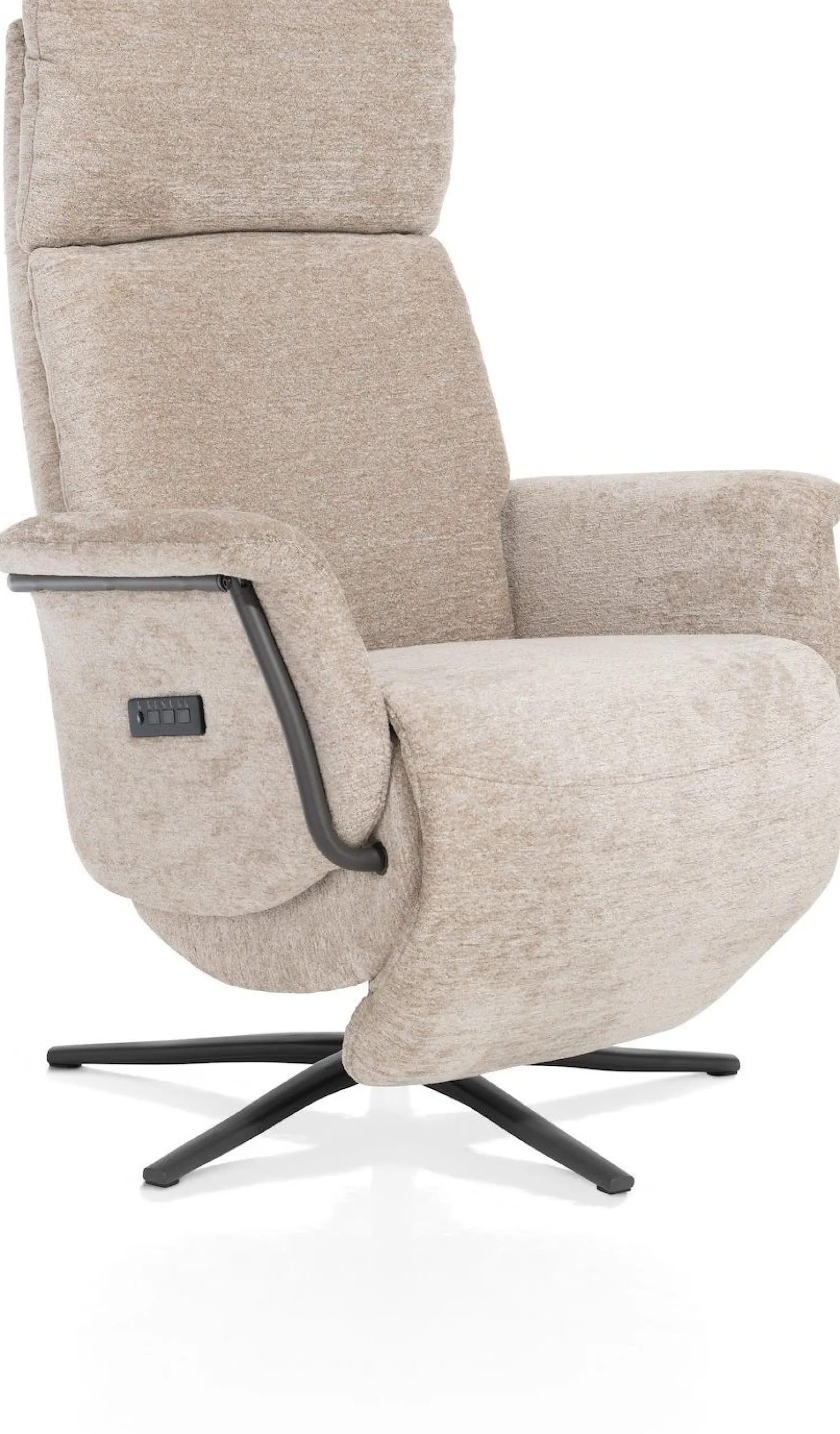 Draaifauteuils-Henders en Hazel Stelvio 3-motoren + accu Fauteuil Champagne