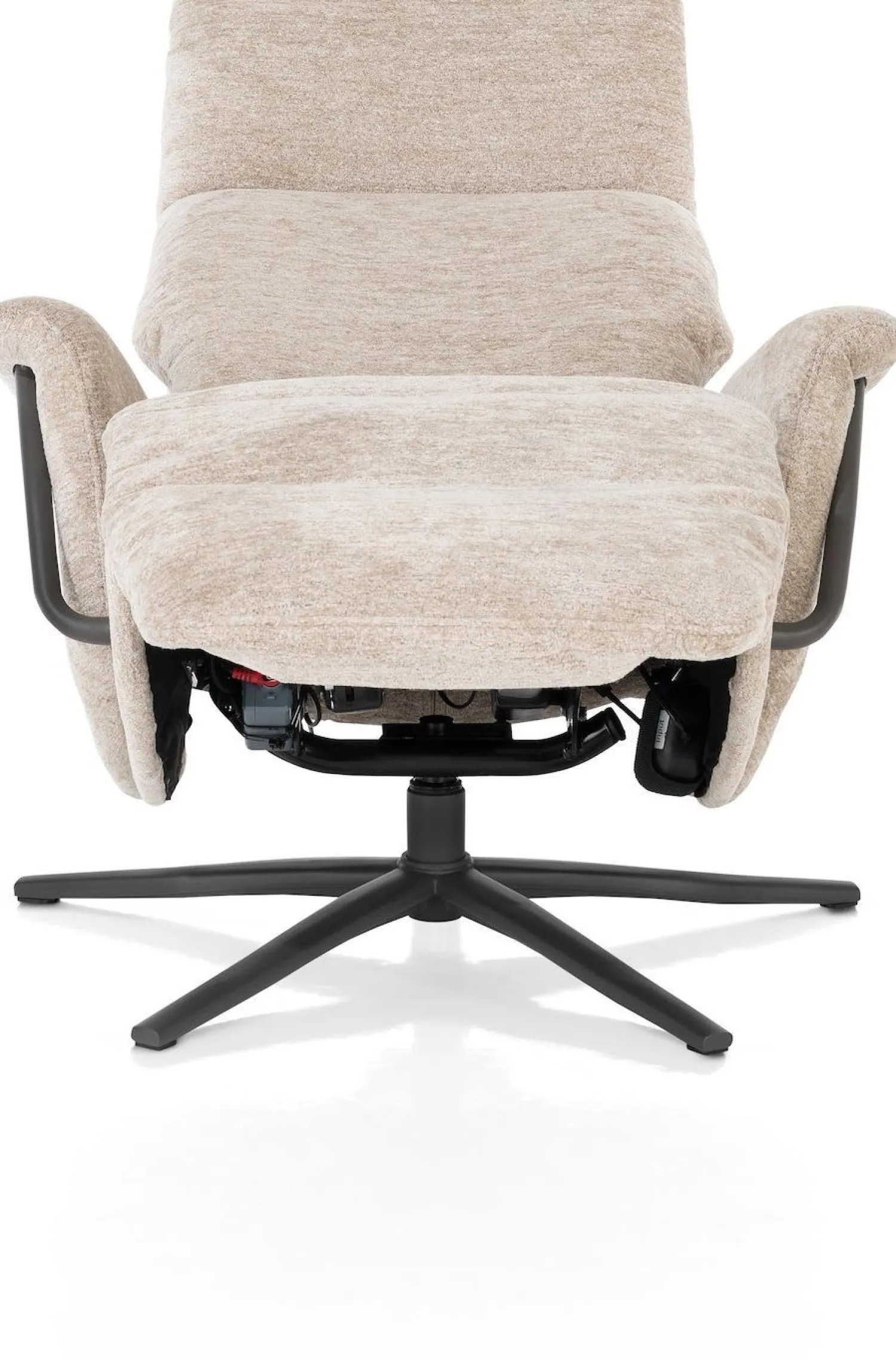 Draaifauteuils-Henders en Hazel Stelvio 3-motoren + accu Fauteuil Champagne