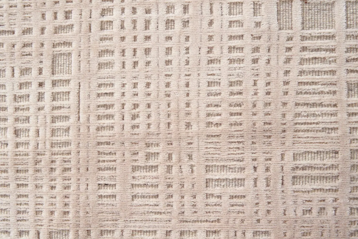 Vloerkleden|Wollen Vloerkleden-Montèl Stibe Vloerkleed White, Beige