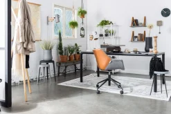Rechthoekige Eettafels-Zuiver Storm Eettafel Black