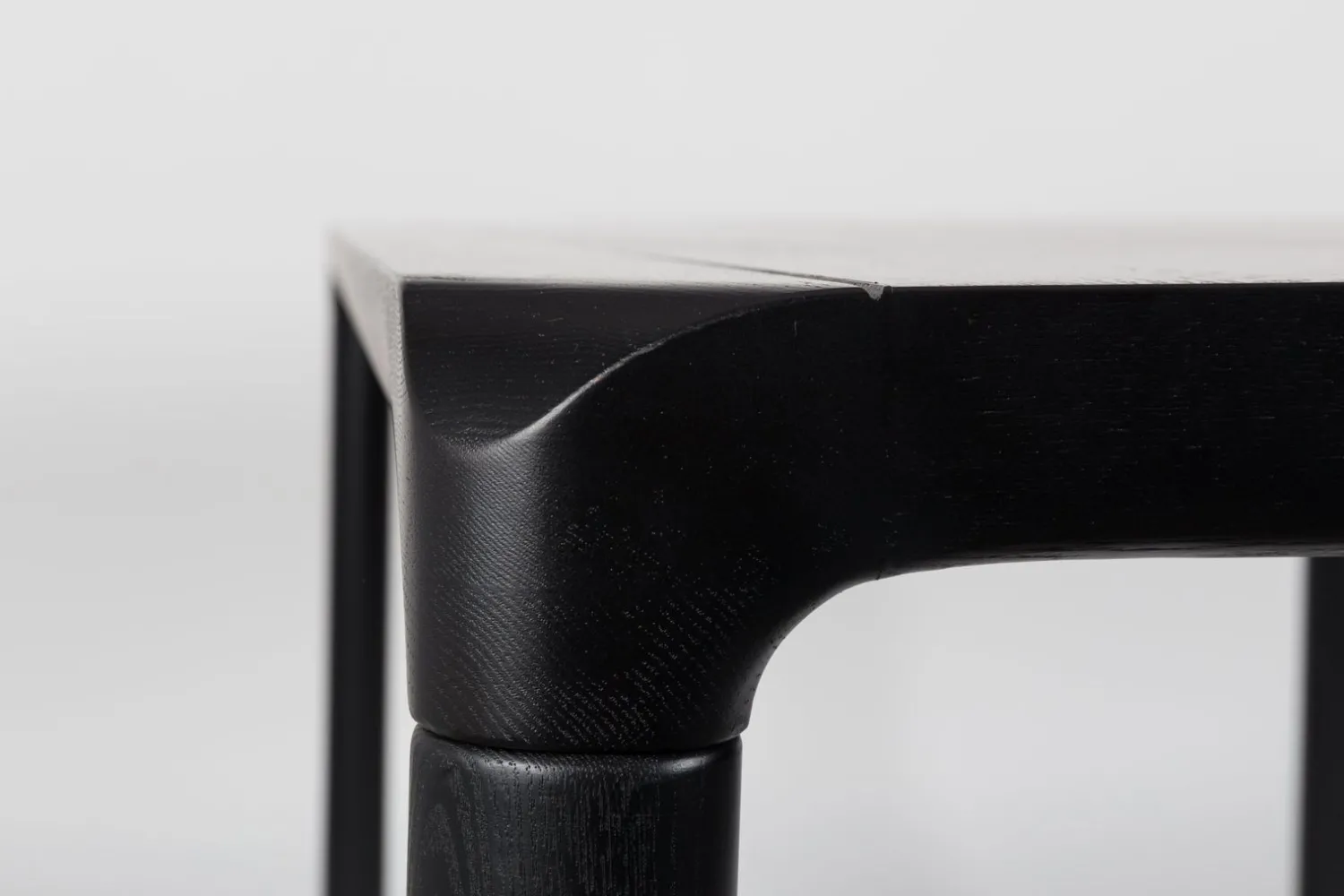Rechthoekige Eettafels-Zuiver Storm Eettafel Black