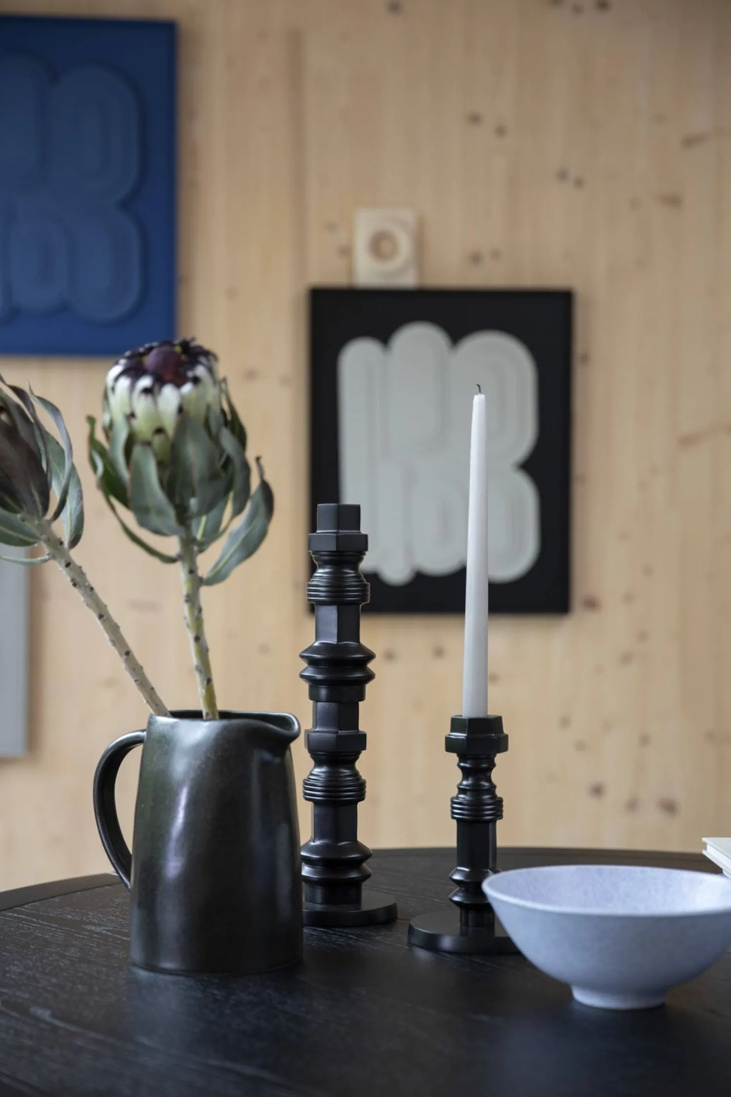Ronde Eettafels-Zuiver Storm Rond Eettafel Zwart