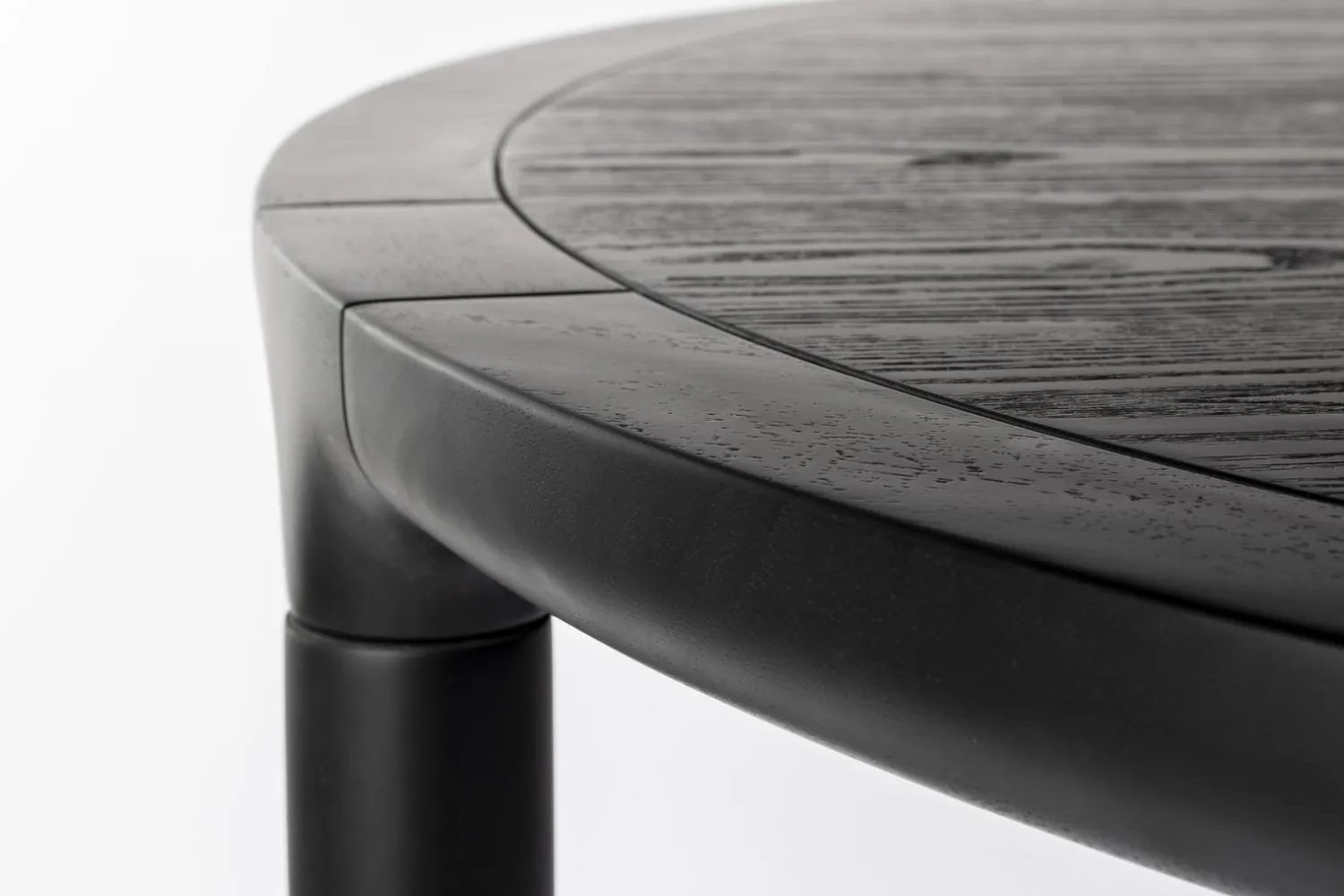 Ronde Eettafels-Zuiver Storm Rond Eettafel Zwart