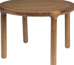 Ronde Salontafels-Zuiver Storm Salontafel Walnoot