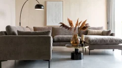 Hockers|Poefs-Zuiver Summer Hocker Bruin
