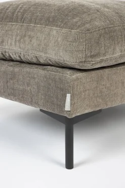 Hockers|Poefs-Zuiver Summer Hocker Bruin