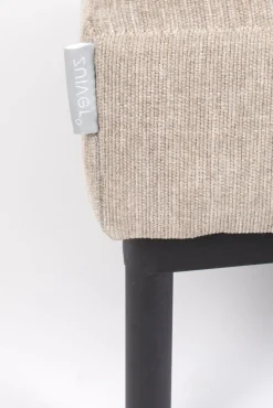 Hockers|Poefs-Zuiver Summer Hocker Latte