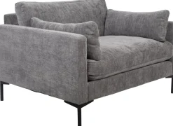 Loveseats-Zuiver Summer Loveseat Antracite