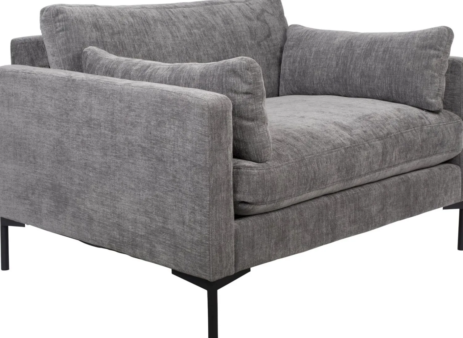 Loveseats-Zuiver Summer Loveseat Antracite