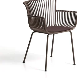 Tuinstoelen-Kave Home Surpika Tuinstoel Bruin