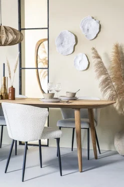 Houten Eettafels-Eleonora Tabassum Eettafel Naturel