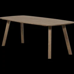 Houten Eettafels-WOOOD Tablo Eettafel Cashmere Brown