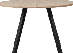 Houten Eettafels|Ronde Eettafels-WOOOD Tablo Eettafel Naturel
