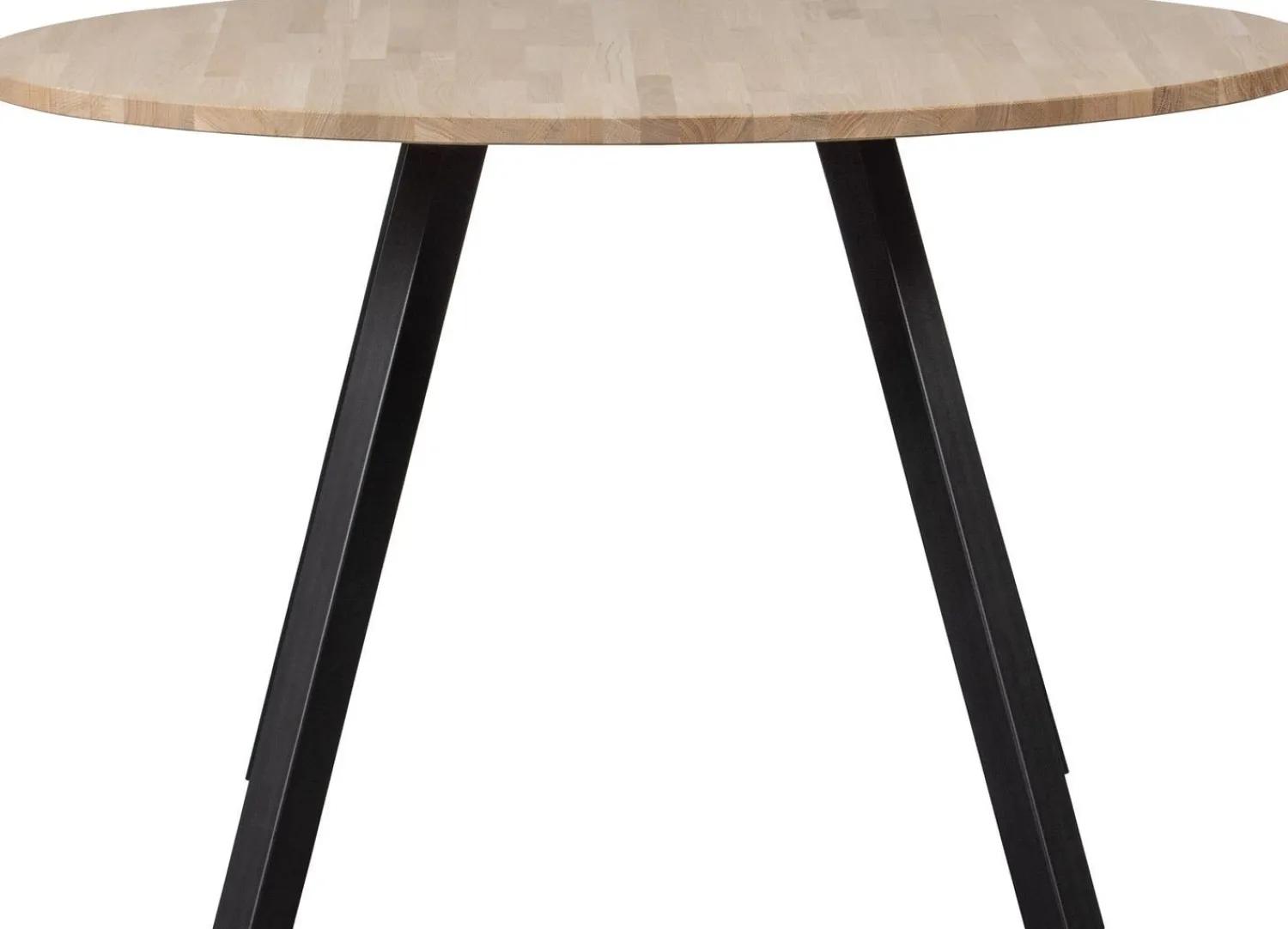 Houten Eettafels|Ronde Eettafels-WOOOD Tablo Eettafel Naturel