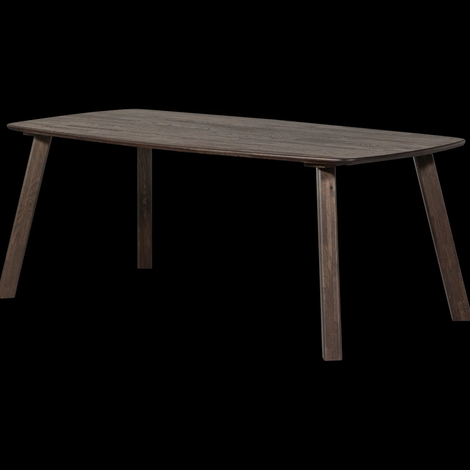 Houten Eettafels-WOOOD Tablo Eettafel Mystic Brown