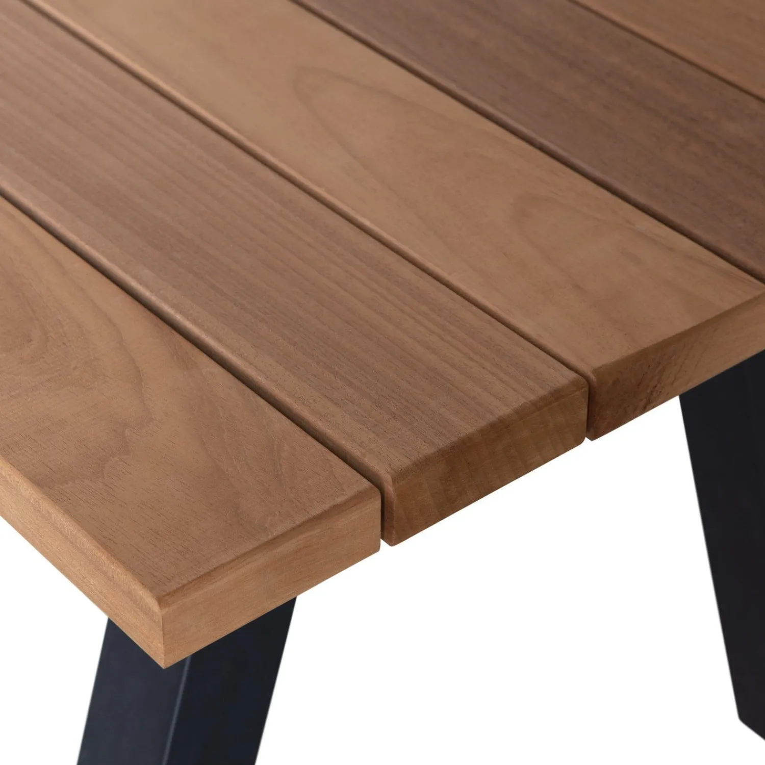 Tuintafels-WOOOD Tablo Tuintafel Natural, Black