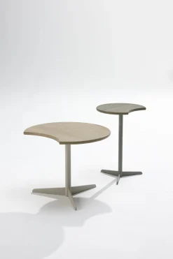 Houten Bijzettafels|Ronde Bijzettafels-LABEL Vandenberg Taboo Bijzettafel Rusty Oak