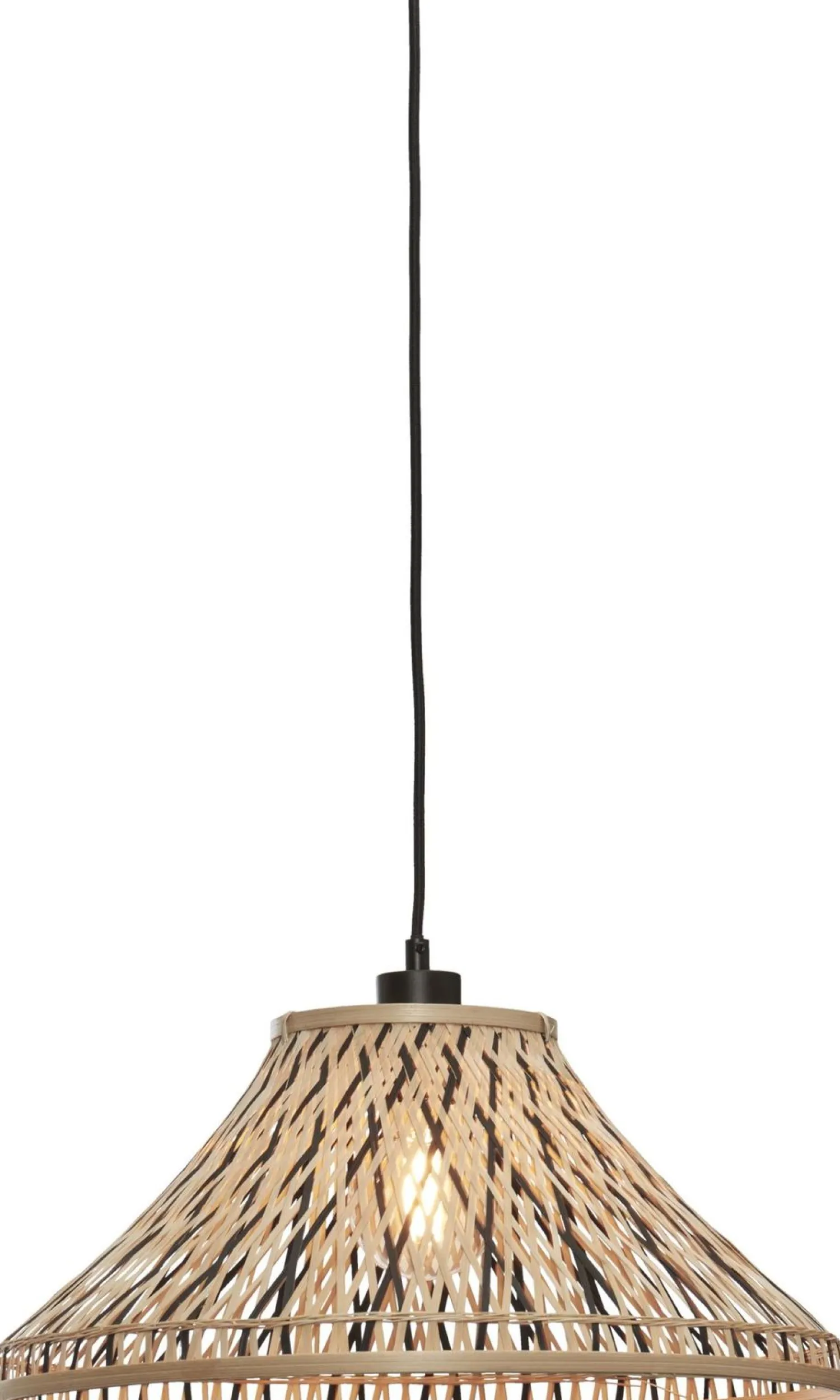 Hanglampen|Hanglampen-Good&Mojo Tahiti Hanglamp Black, Natural