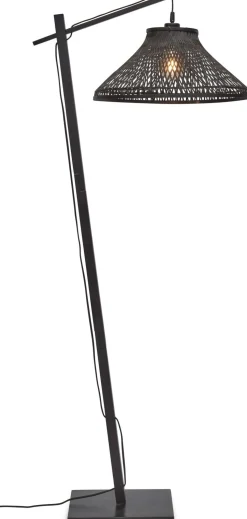 Industriële Vloerlampen|Vloerlampen-It's about RoMi Tahiti Vloerlamp Zwart