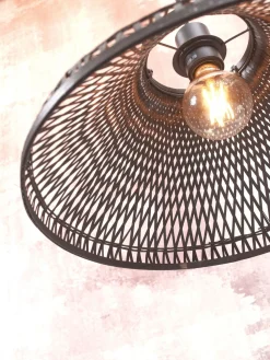 Industriële Vloerlampen|Vloerlampen-It's about RoMi Tahiti Vloerlamp Zwart