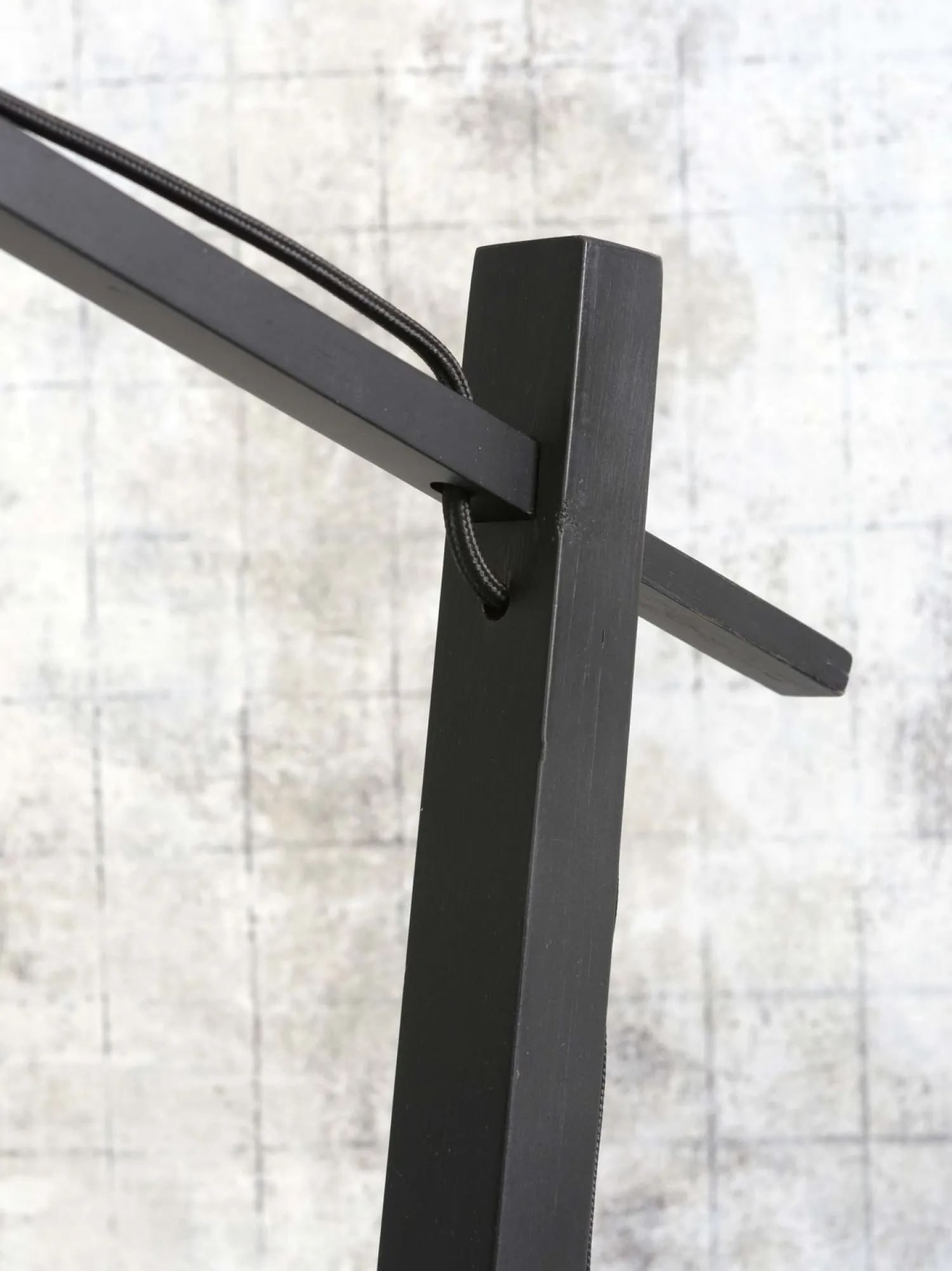 Industriële Vloerlampen|Vloerlampen-It's about RoMi Tahiti Vloerlamp Zwart