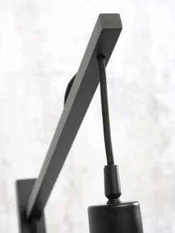 Industriële Vloerlampen|Vloerlampen-It's about RoMi Tahiti Vloerlamp Zwart