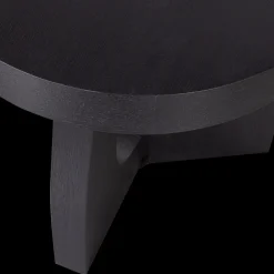 Ronde Bijzettafels-WOOOD Tala Bijzettafel Black