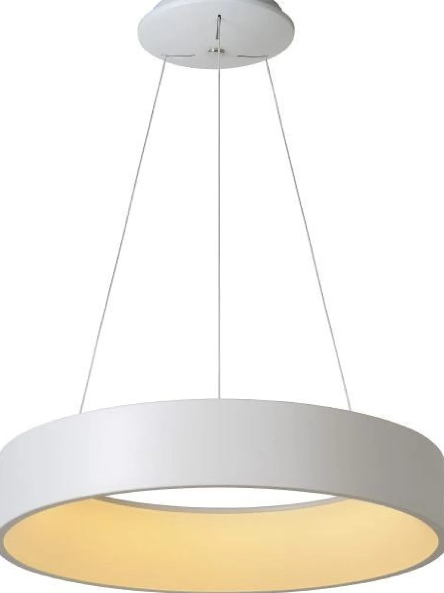 Moderne Hanglampen|Moderne Hanglampen-Lucide Talowe Hanglamp Wit