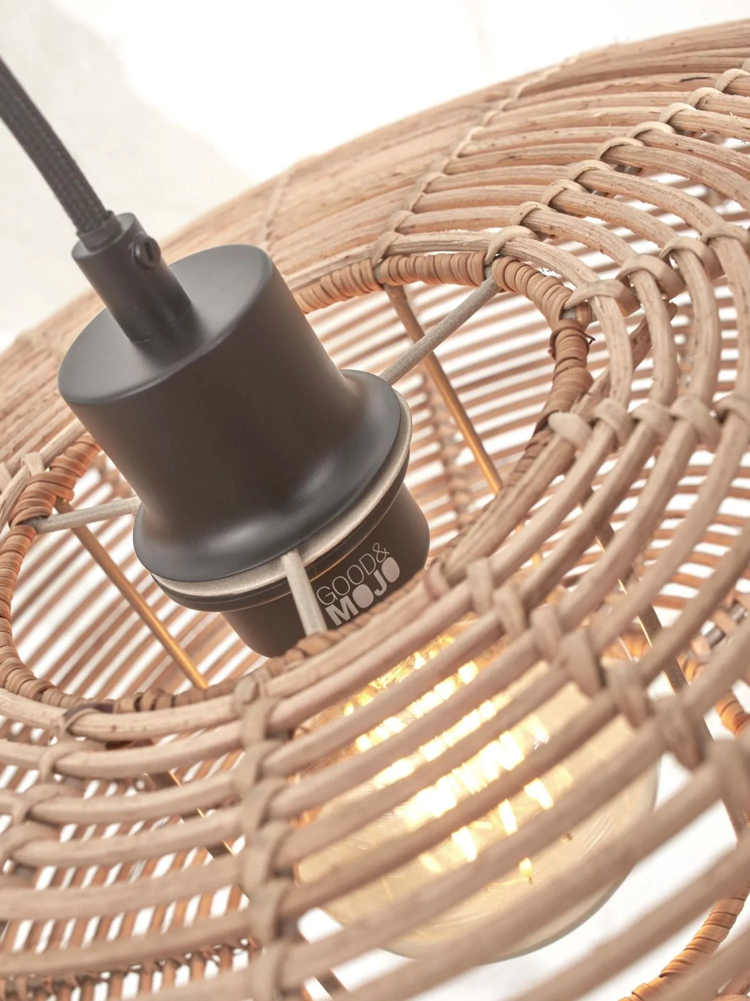 Vloerlampen|Vloerlampen-Good&Mojo Tanami Disc S Vloerlamp Natural