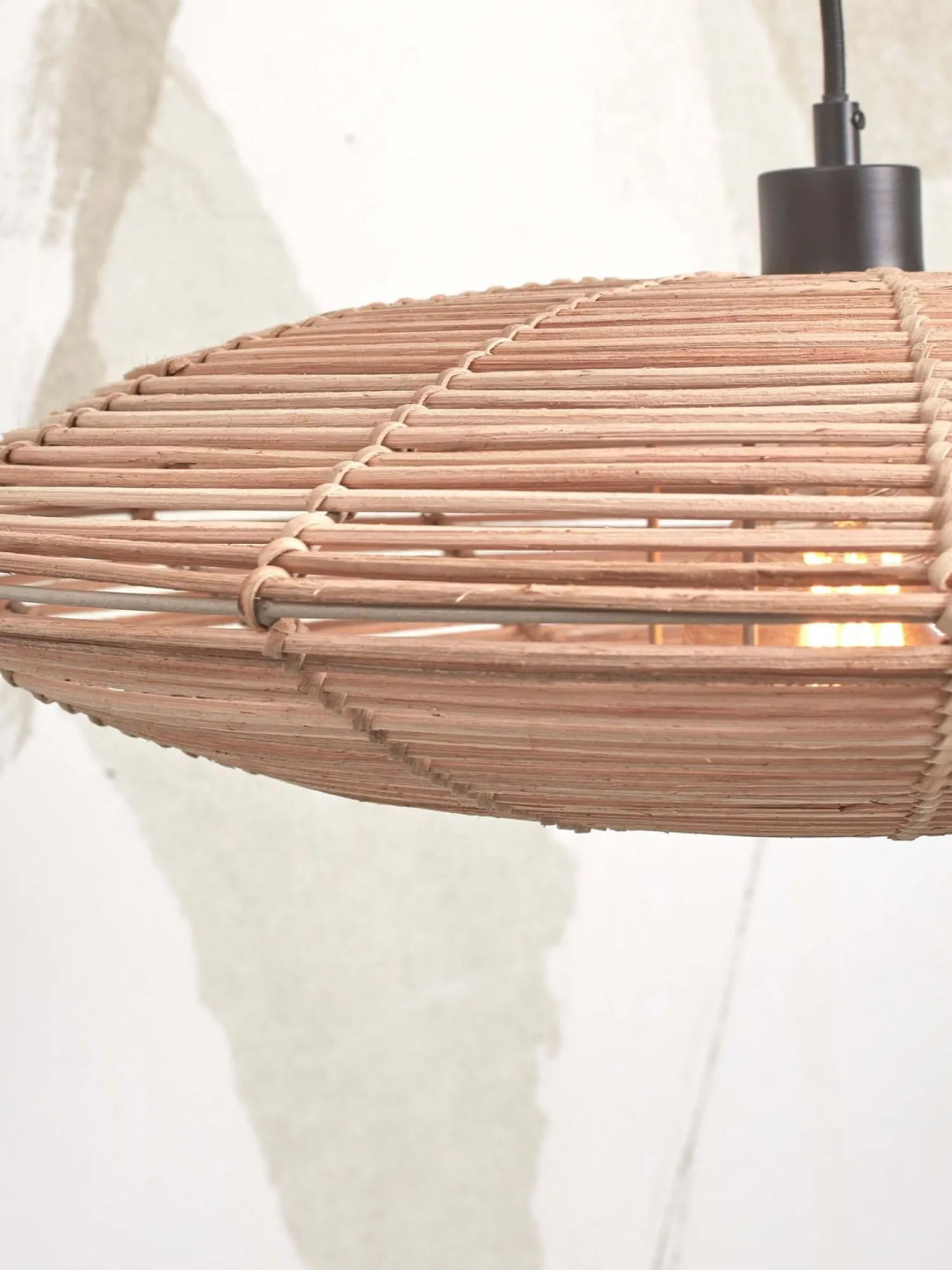 Vloerlampen|Vloerlampen-Good&Mojo Tanami Disc S Vloerlamp Natural