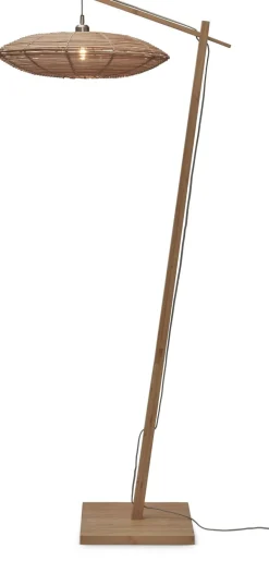 Vloerlampen|Vloerlampen-Good&Mojo Tanami L Vloerlamp Natural, Grey